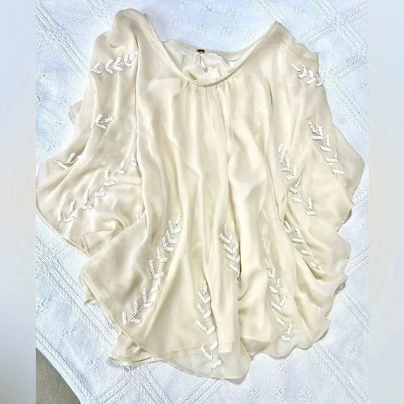 Beaded Mini Dress By Free People - Picture 5 of 6